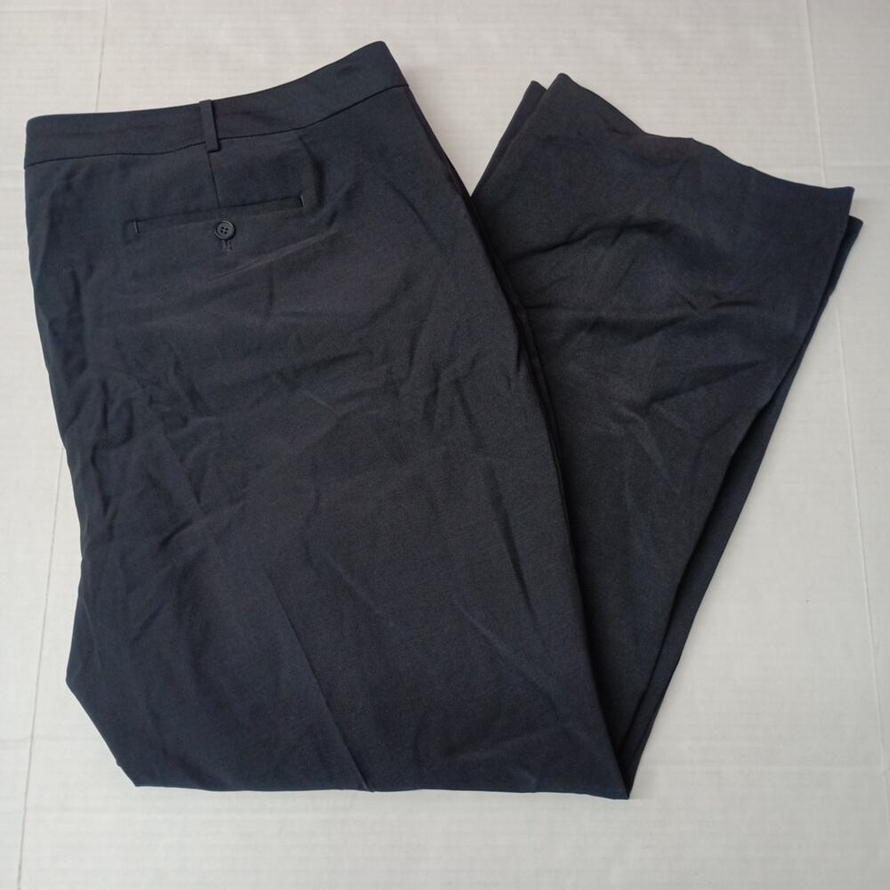 Talbots‎ Signature Women's High Waist Pants 24W Navy Blue Wool Blend